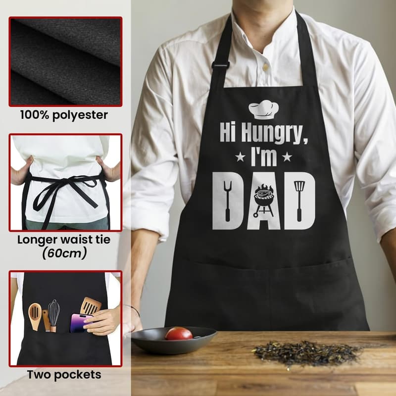 Father's Day Funny Apron for Dad - Gift for Men