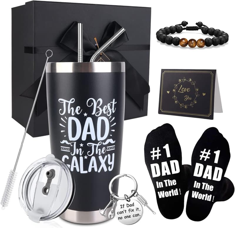 Father's Day Gift Set: 8-Piece Bundle for Dad