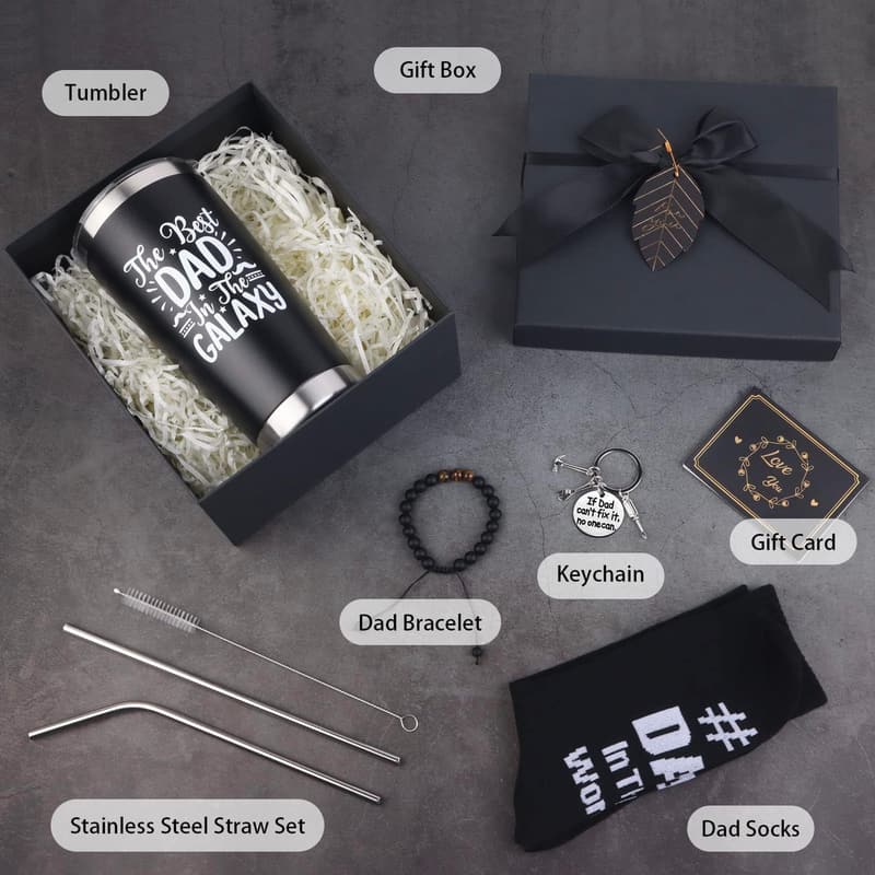 Father's Day Gift Set: 8-Piece Bundle for Dad