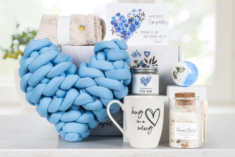 Sympathy Gift Basket - Condolences Care Package for Grief