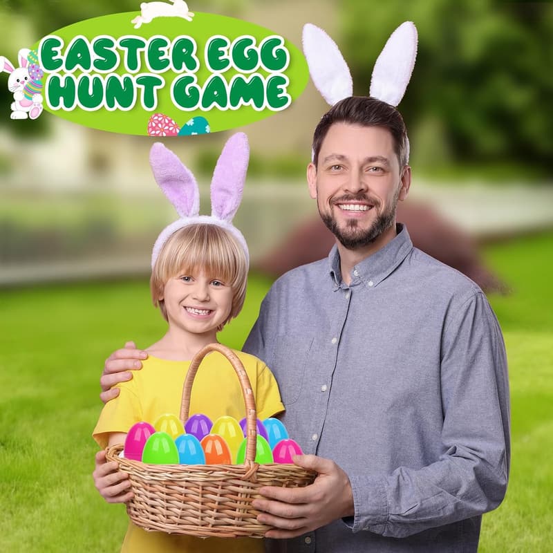 Easter Basket Stuffers: 32 Fishing Lures & 24 Filled Eggs
