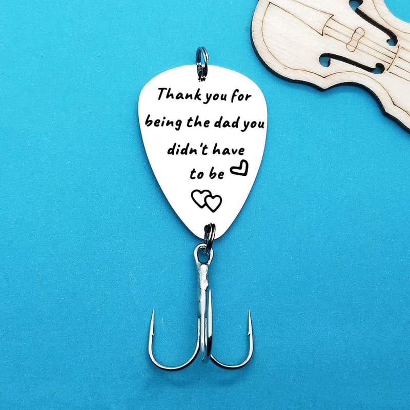 Step Dad Fishing Lure Gift for Father's Day or Birthday