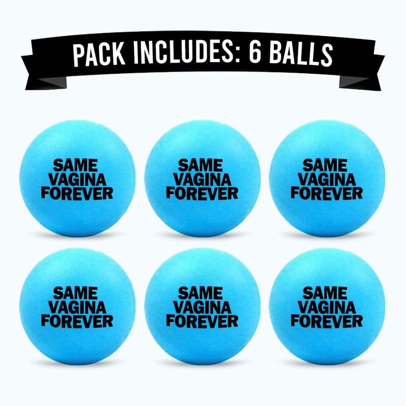 Bachelor Party Beer Pong Balls – 6 Pack – Funny Decorations