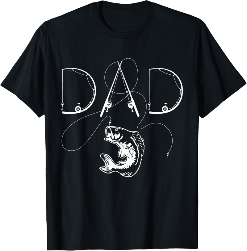 Fishing Enthusiast Dad T-Shirt for Fathers