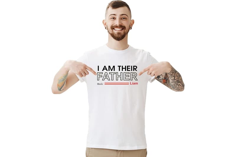 Custom Stars Shirt for Dad - Personalized Gift for Father's Day