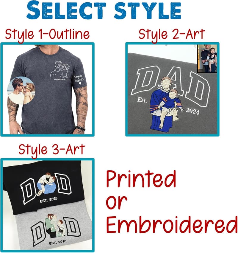 Father's Day Customized Dad Shirts for Men - Unique Gift