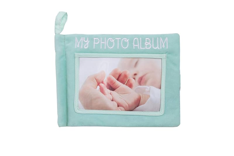 Gender Neutral Baby Plush Photo Album - 8.75x6.25 inches