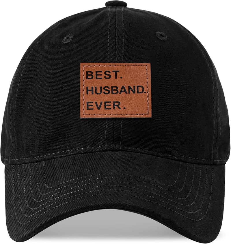 Father's Day Gift: Black Dad Hat for Husband