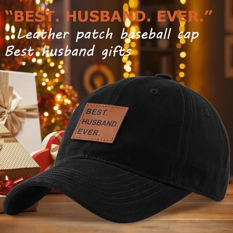 Father's Day Gift: Black Dad Hat for Husband
