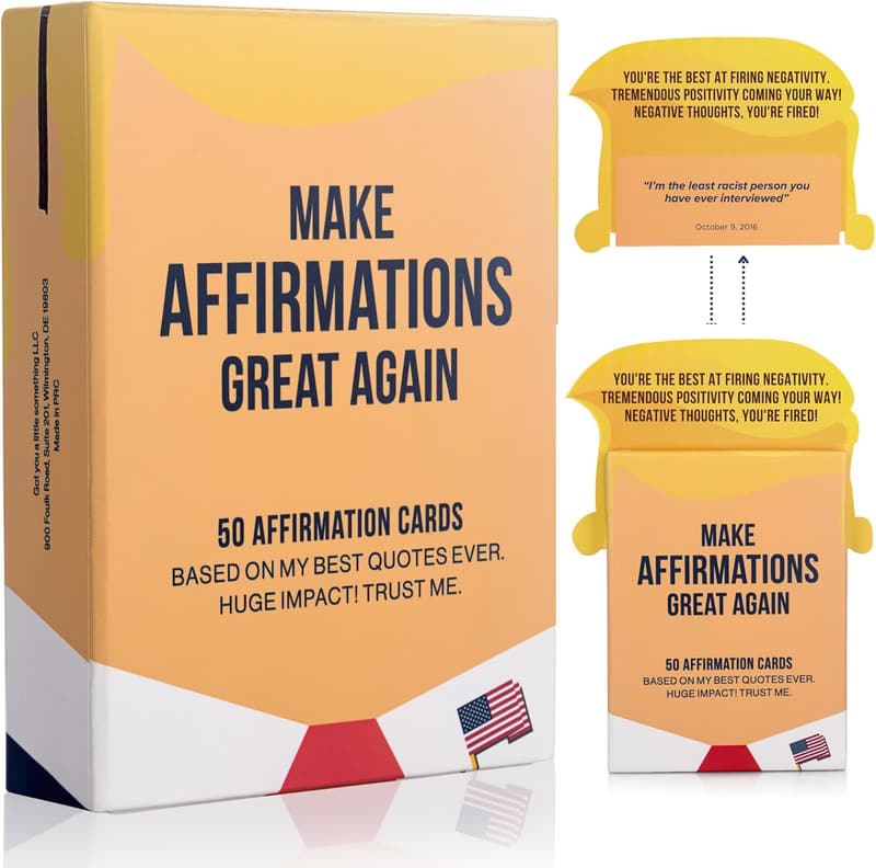 Funny Motivational Cards - Unique Gift for Father's Day and Friends