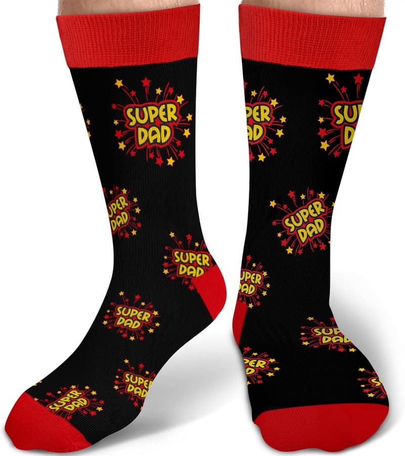 Funny Socks for Dad – Birthday & Father's Day Gift