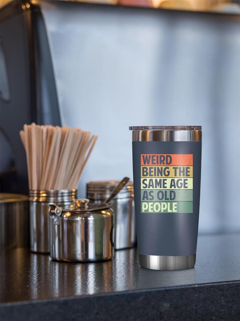 50th Birthday Tumbler - 20 Oz Gift for Him or Her
