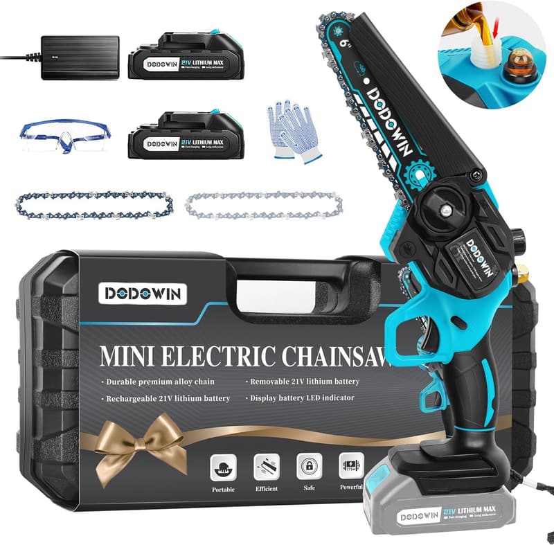 Cordless Mini Chainsaw - Ideal Father's Day Gift for Men