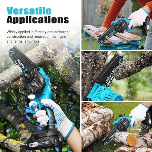 Cordless Mini Chainsaw - Ideal Father's Day Gift for Men