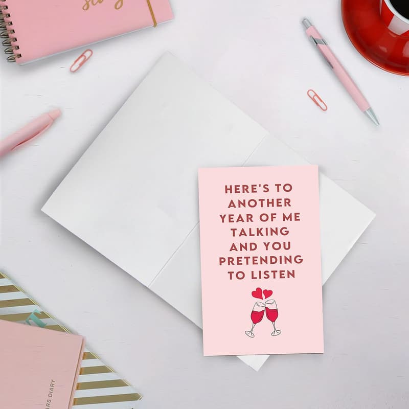 Valentine's Day Funny Card for Couples - 