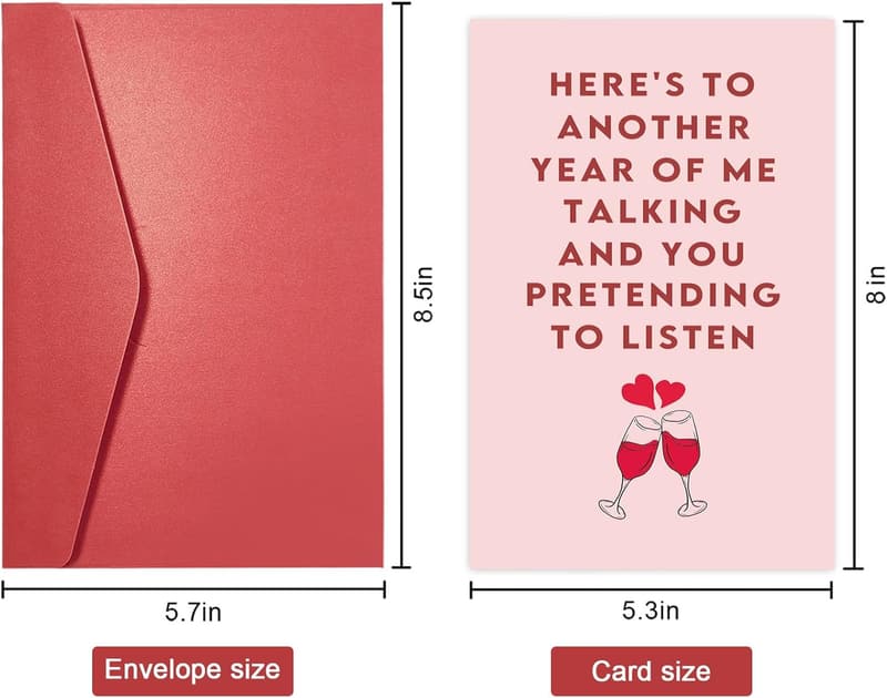 Valentine's Day Funny Card for Couples - 