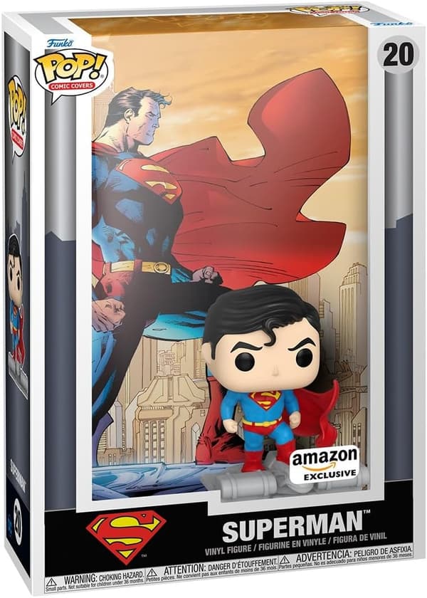 Superman 85th Anniversary Funko Pop Comic Cover Collectible