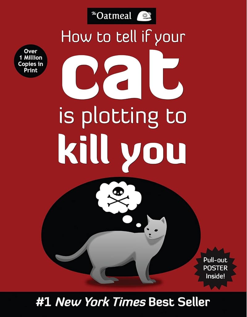 Funny Cat Book: How to Tell If Your Cat is Plotting Against You
