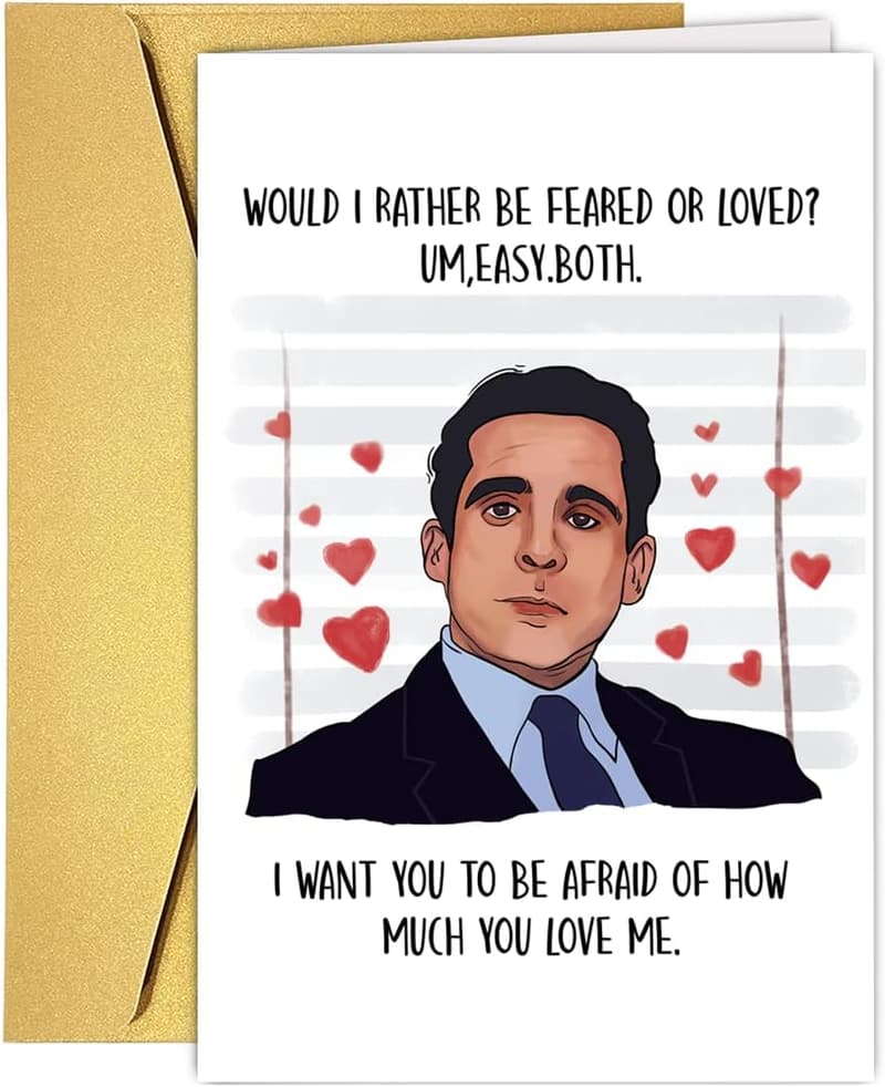 Valentine's Day Funny Anniversary Card for Couples