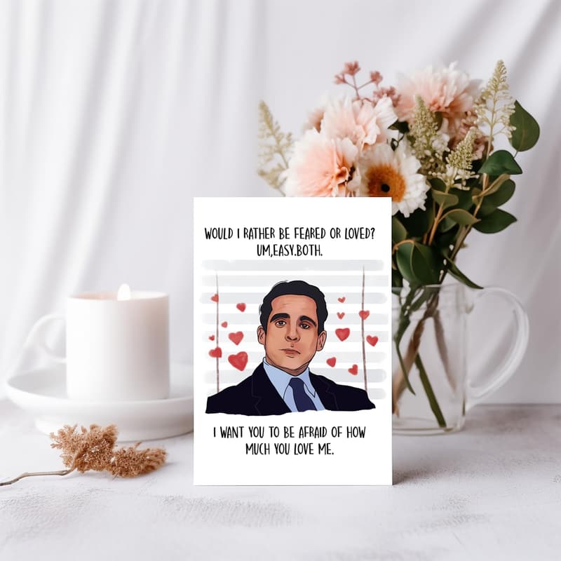 Valentine's Day Funny Anniversary Card for Couples