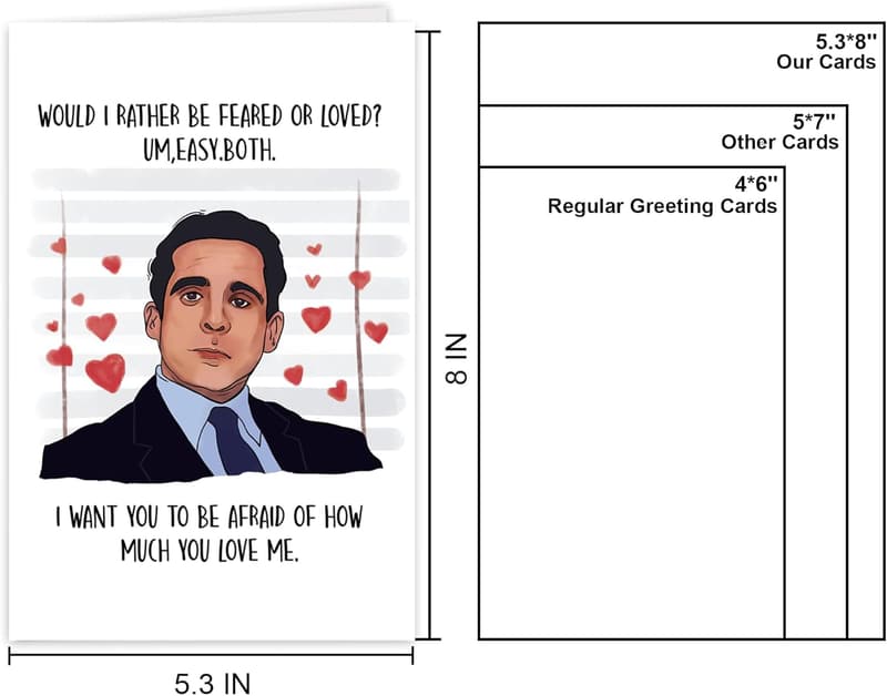 Valentine's Day Funny Anniversary Card for Couples