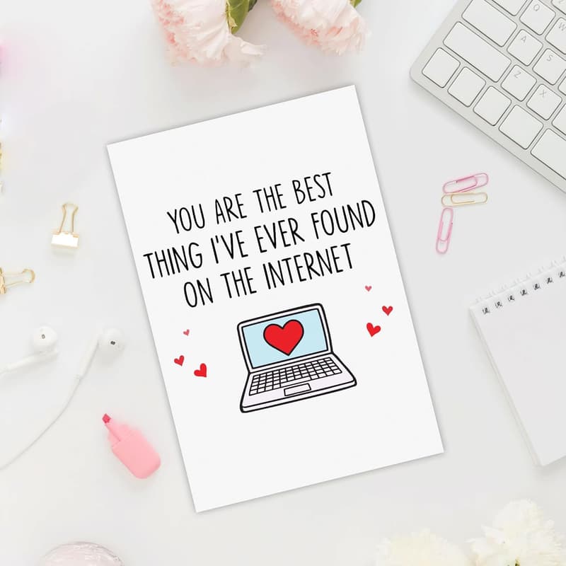 Thank You Card for Best Friend – Recycled 5 x 7 Inches