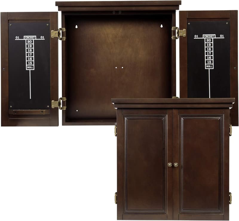 Traditional Dartboard Cabinet by American Legend