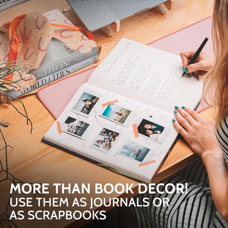 Decorative Faux Books for Coffee Table & Mantle Decor