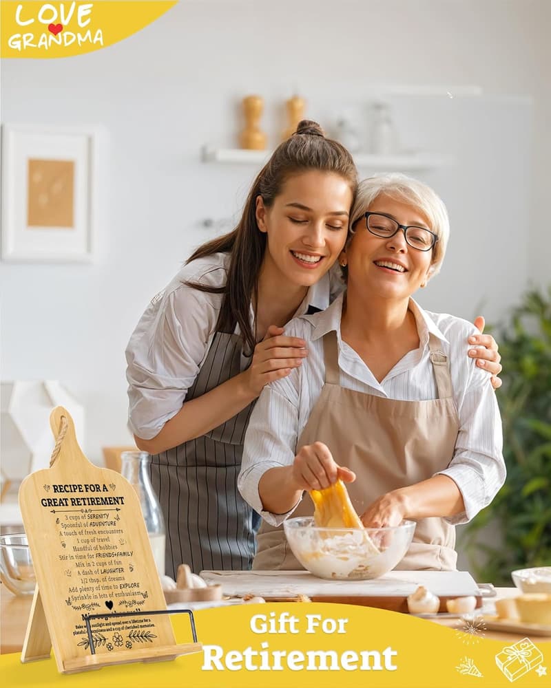 Cookbook Stand for Women - Relaxation Gift Idea