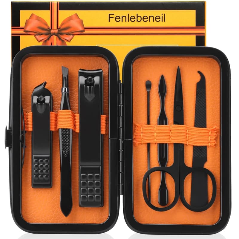 Travel Nail Care Set for Men & Women - Grooming Tools Kit