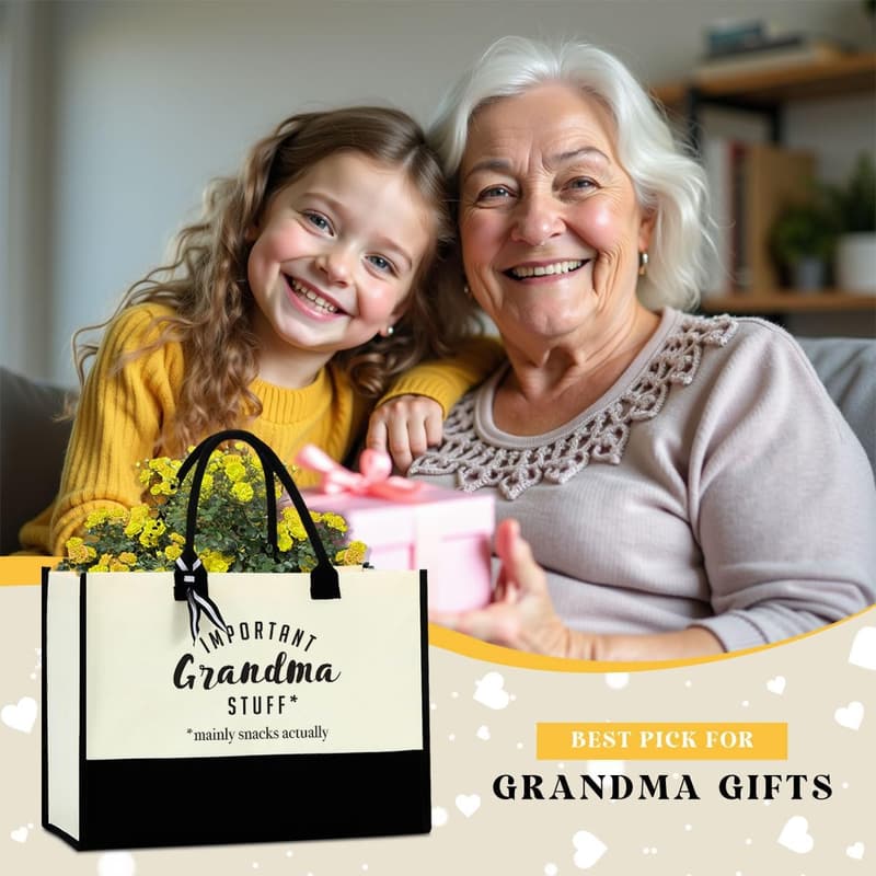 Important Stuff Tote Bag for Birthdays and Shopping