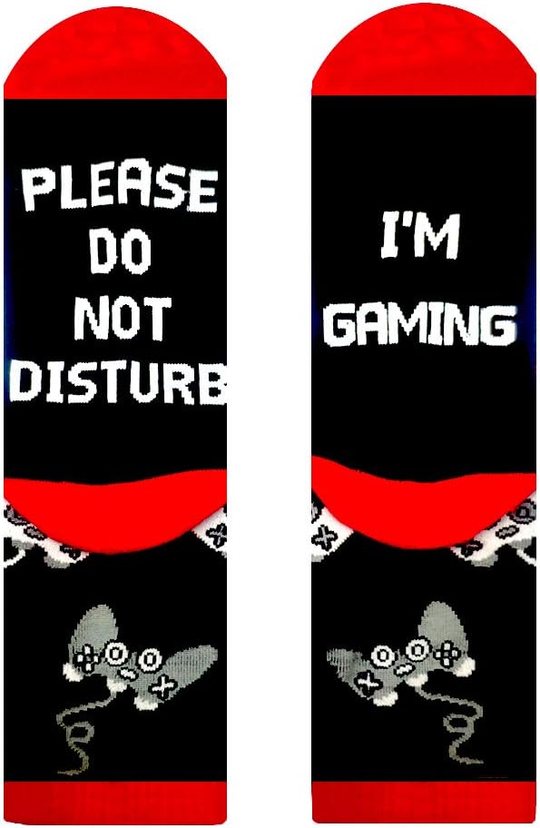 Funny Gaming Socks for Dad - Father's Day Gift from Kids