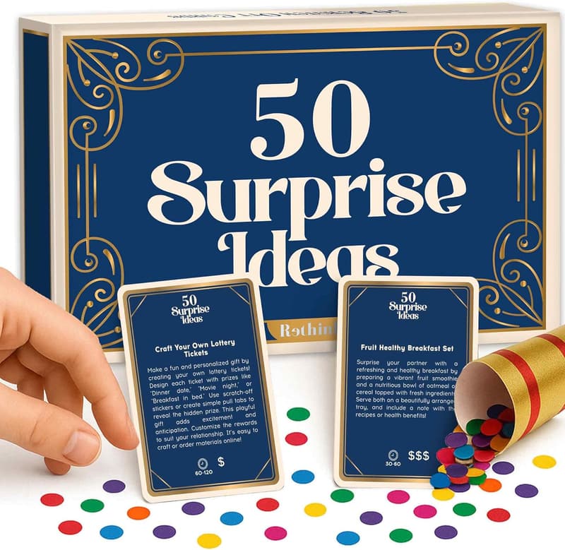 Romantic Scratch-Off Gift Ideas for Couples – 50 Fun Cards