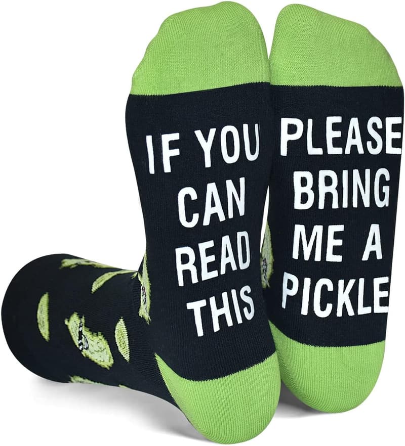 Funny Non-Slip Socks for Food Lovers - Great Gift for All