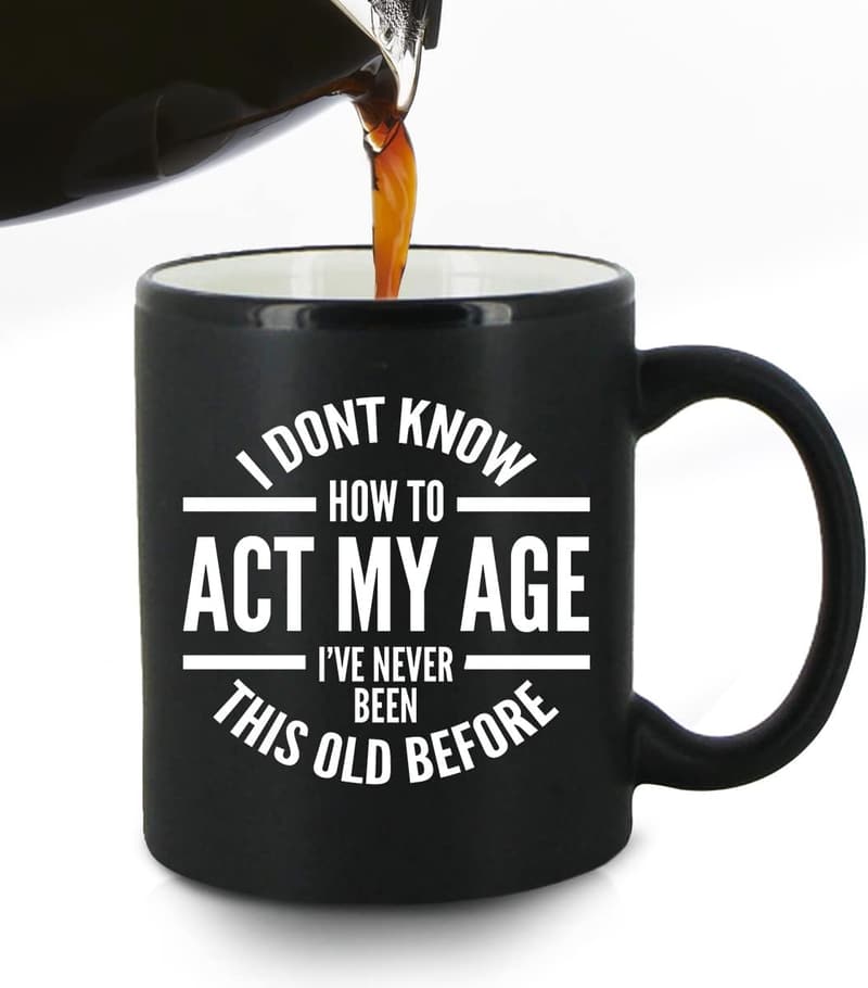 Funny Coffee Mug for Seniors – 