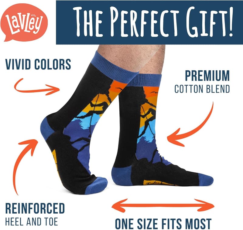 Funny Socks - Fun Gift for Men, Women, and Teens