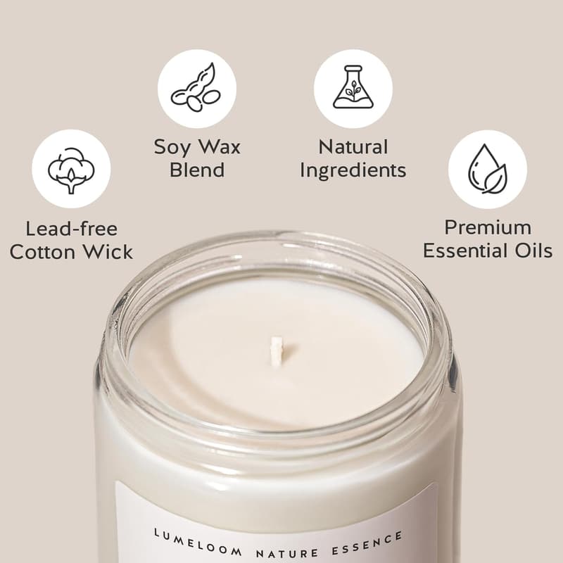 Retirement Candle - 9oz Lavender Scented Soy Wax for Coworkers