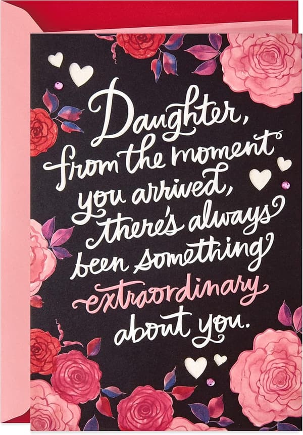 Valentine's Day Card for Daughter (Extraordinary)