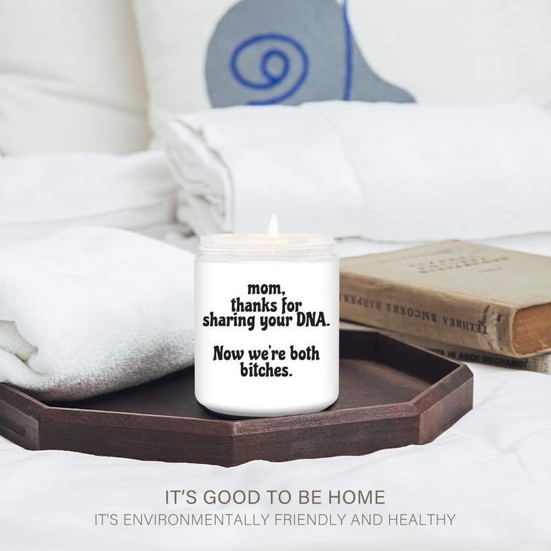 Lavender Scented Candles - Unique Gifts for Mom's Birthday