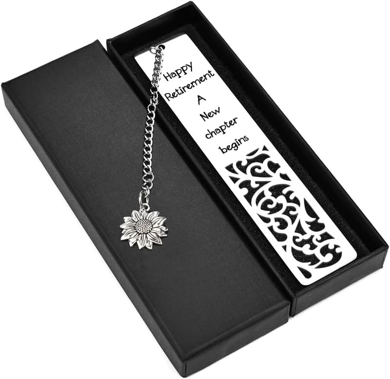 Retirement Gift Bookmark for Women - Unique Coworker Farewell