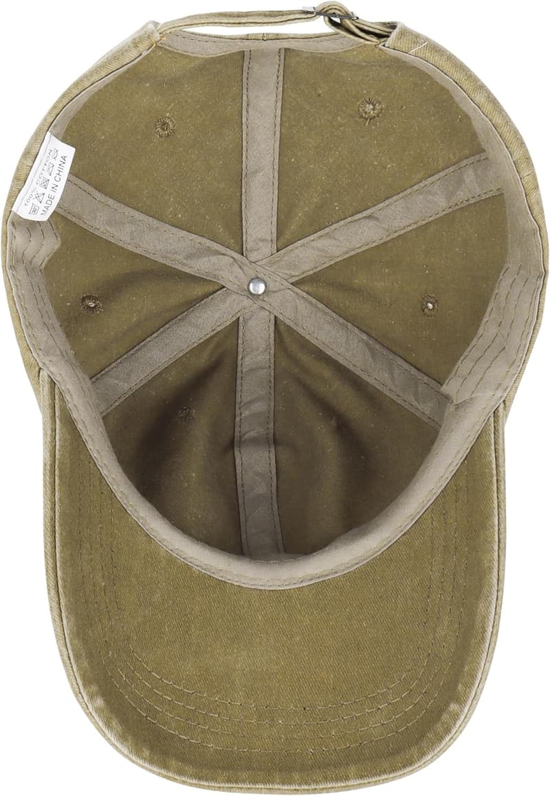 Men's Adjustable Cotton Baseball Cap - Birthday Gift Idea