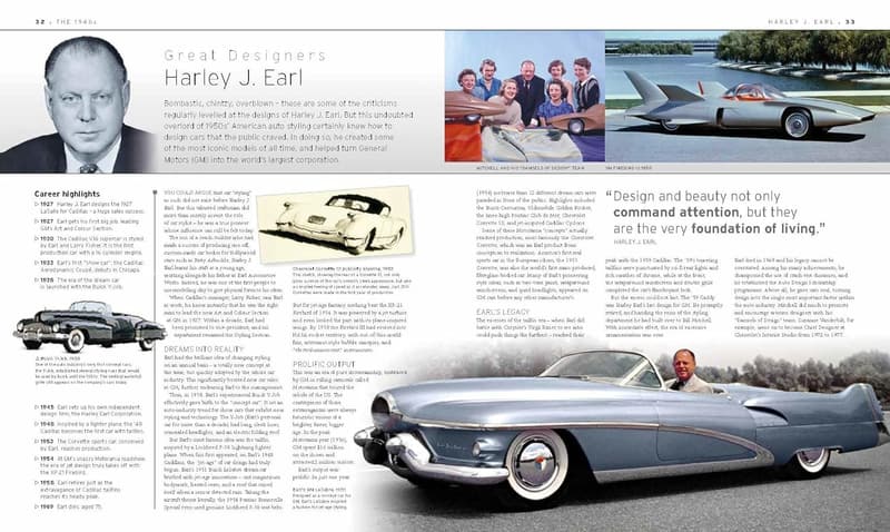 Classic Car Visual History Book