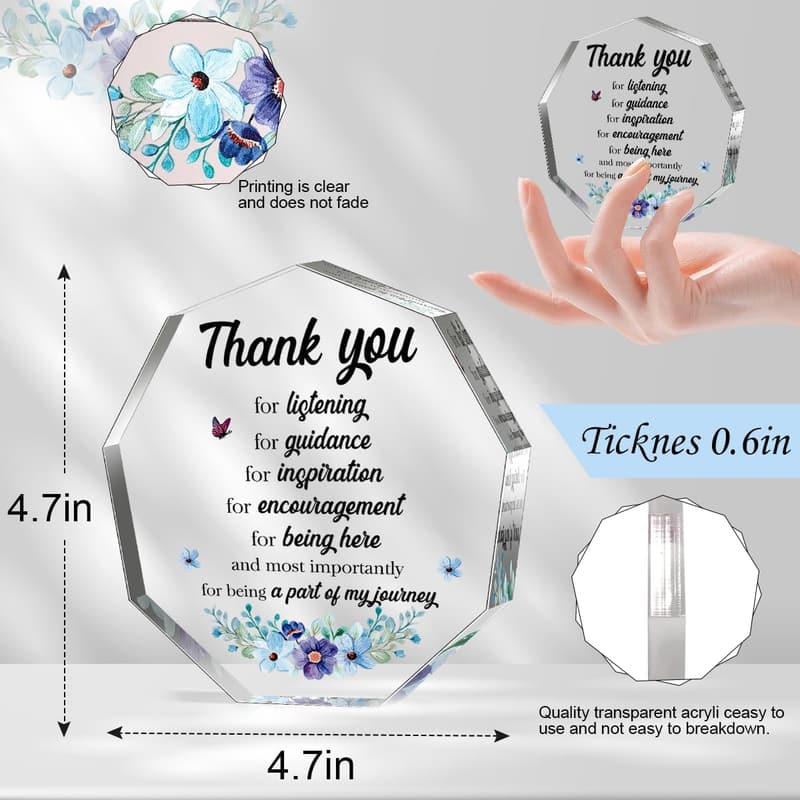 Farewell Appreciation Plaque - Inspirational Gift for Coworkers