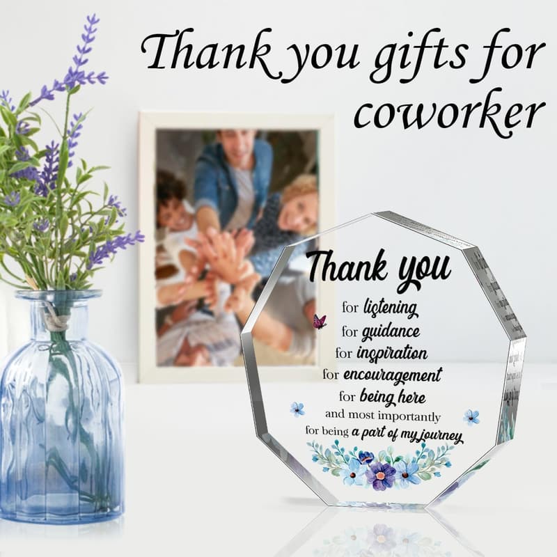 Farewell Appreciation Plaque - Inspirational Gift for Coworkers