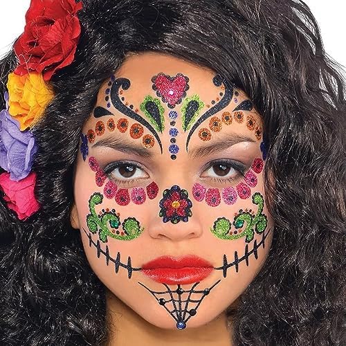 Day of the Dead Body Jewelry Stickers - 8