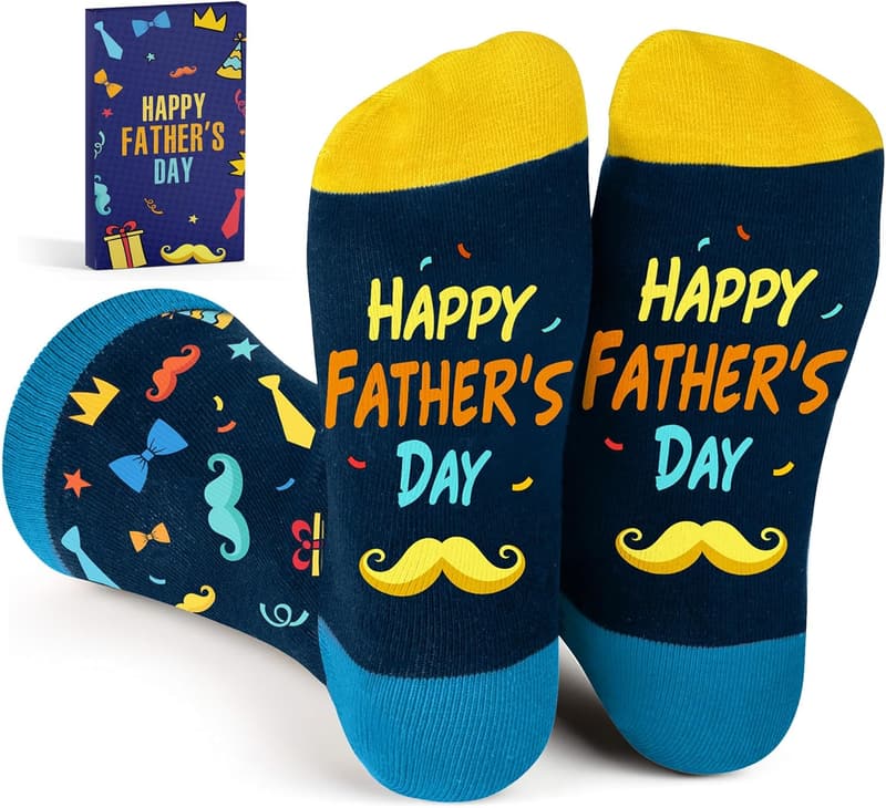 Funny Socks for Dad and Grandpa - Birthday Gift Idea