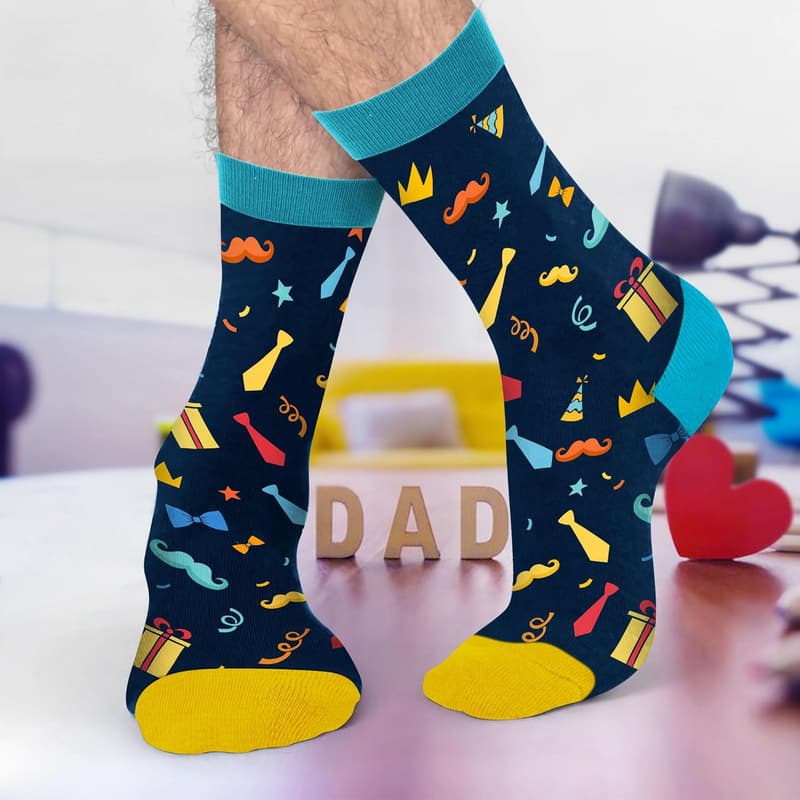 Funny Socks for Dad and Grandpa - Birthday Gift Idea