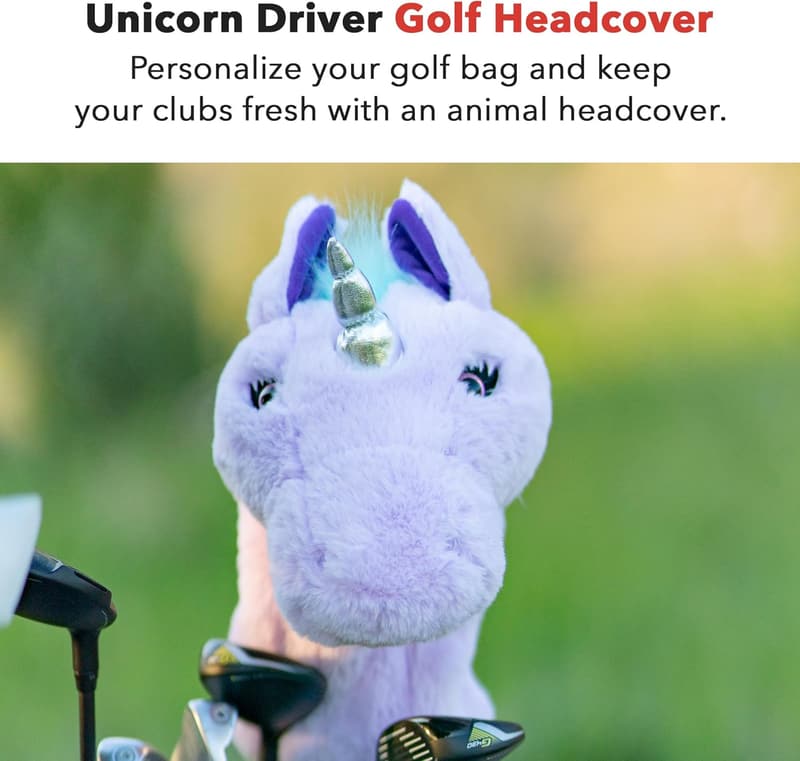 Unicorn Driver Headcover - Premium Funny Golf Club Protection