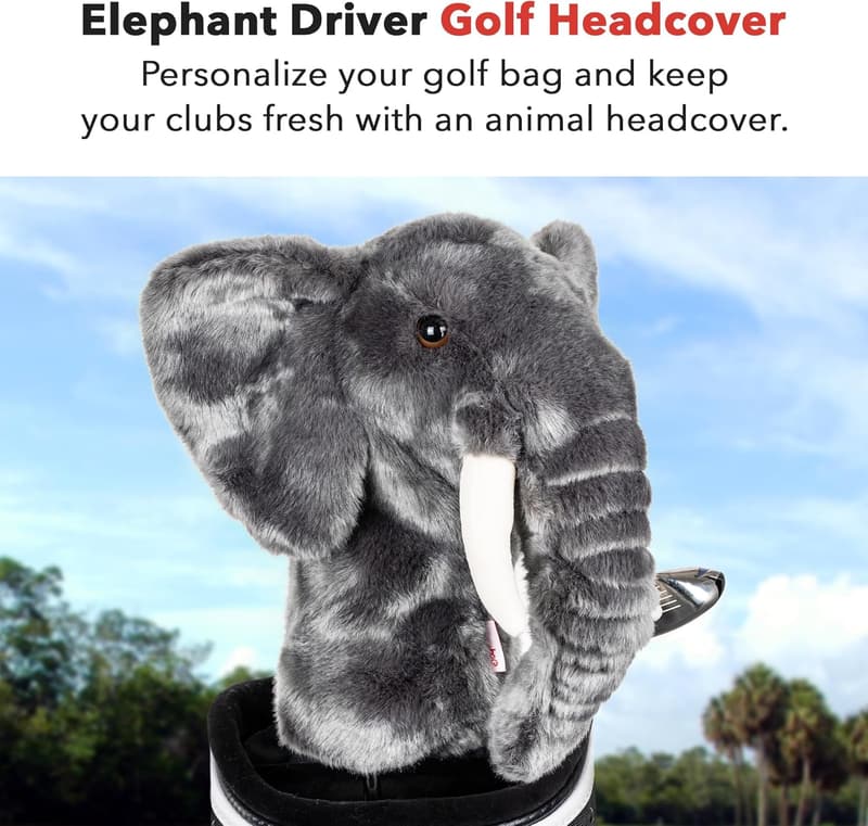 Elephant Driver Headcover | Premium Funny Golf Club Cover
