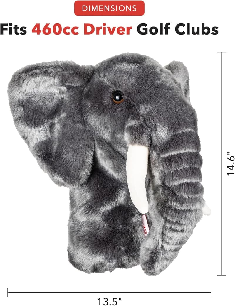 Elephant Driver Headcover | Premium Funny Golf Club Cover